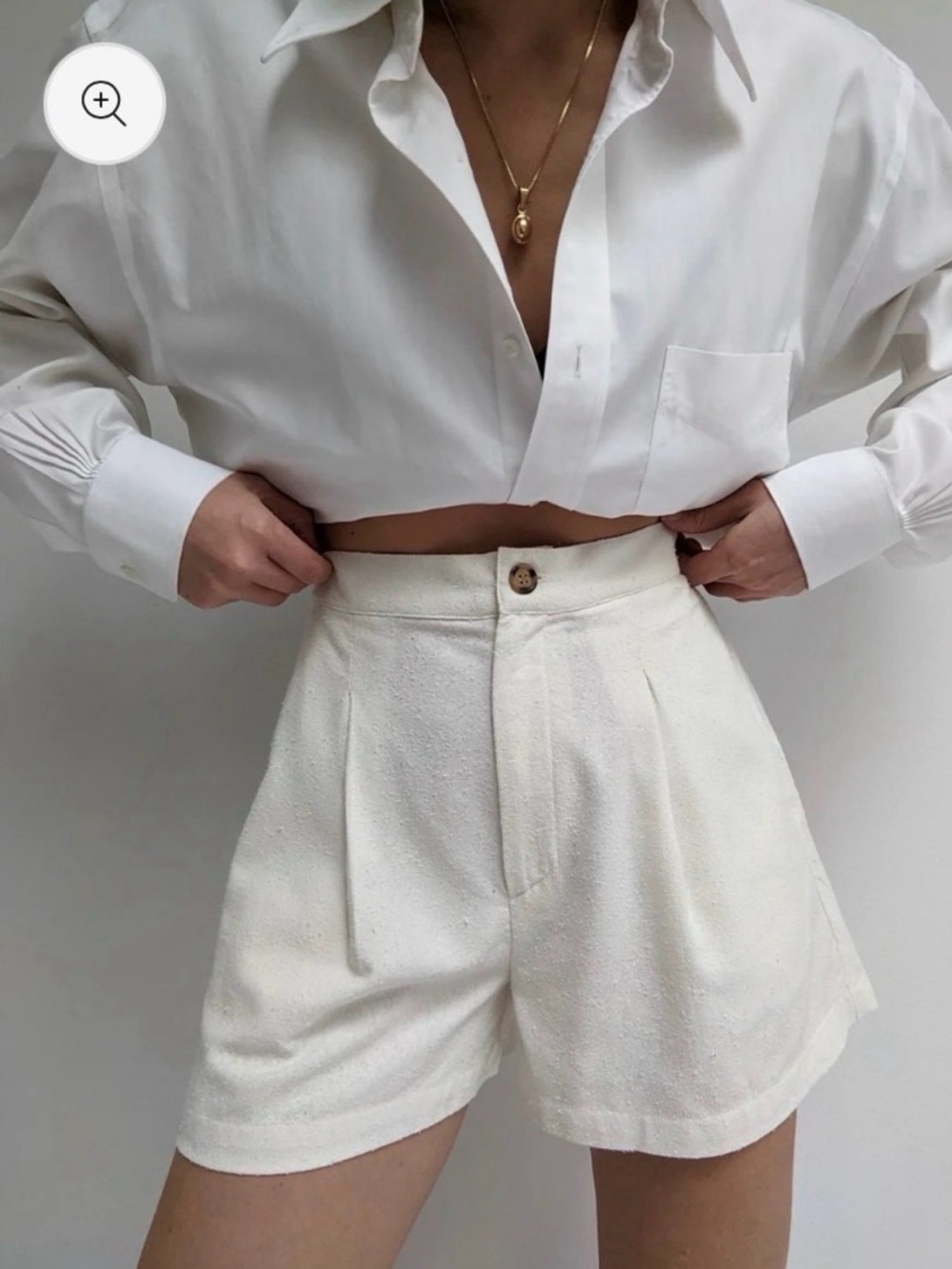 NA NIN Oliver Raw Silk Short Size XS -S